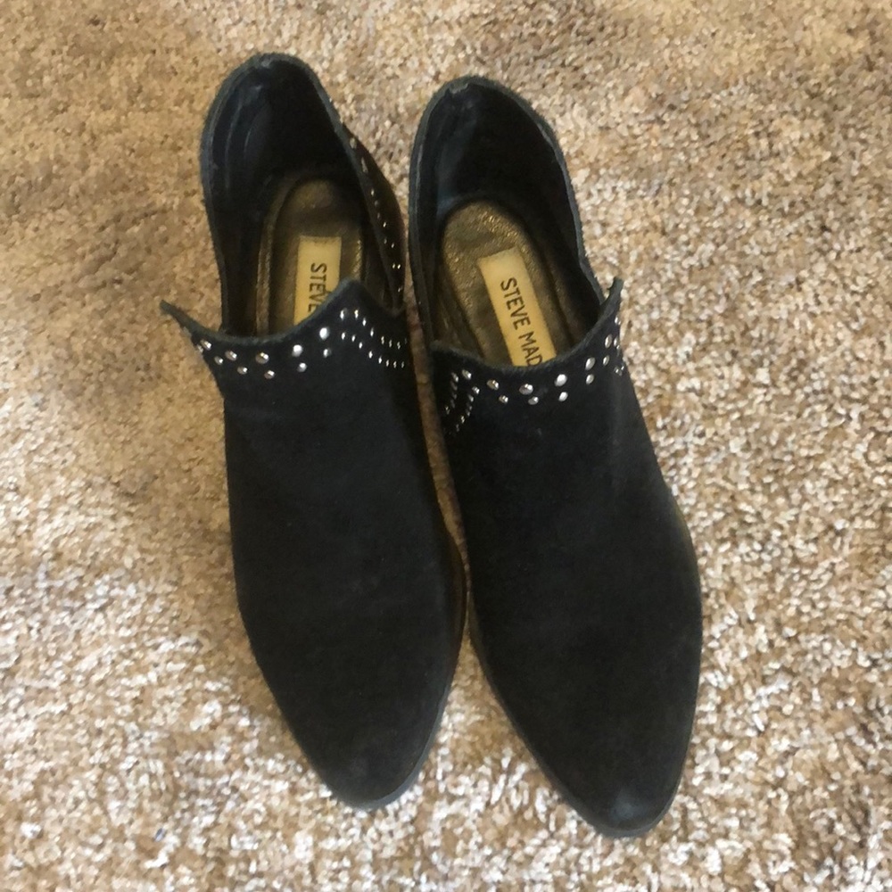 Black Steve Madden Booties